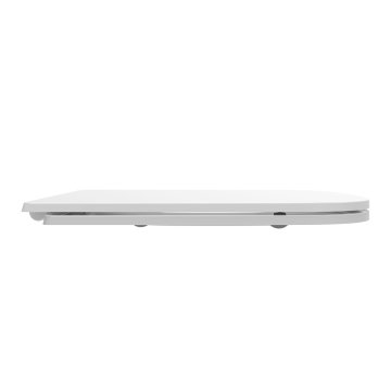 Mereo WC set - Rimless WC hranaté, modul pro sádrokarton, chrom hranaté tlačítko lesklé