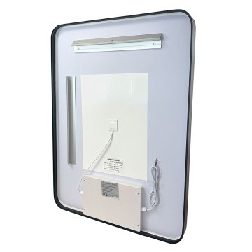Mereo Zrcadlo hranaté 60x80 cm, LED osvětlení a odmlžování