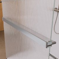 Mereo Polička k WALK IN do rostoru, 140 cm, chrom ALU