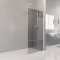 Mereo Novea sklo pro  Walk in, výška 200 cm, 8mm, EASY CLEAN