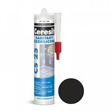 Ceresit CS25 silikon sanitární 280 ml - Barva: Coal