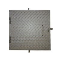 Šachtový poklop, stříbrný