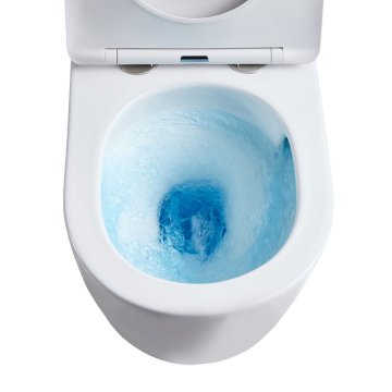 Mereo WC kombi, vario odpad, kapotované, Smart Flush RIMLESS, keramické vč. sedátka