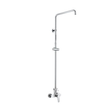 Mereo Nástěnná sprchová baterie Eve 150 mm se sprchovou tyčí bez příslušenství