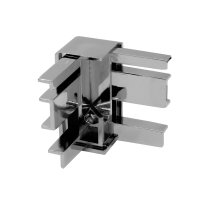 Mereo Roh plastový pro sprchové kouty LIMA, čtvercové, obdélníkové, chrom