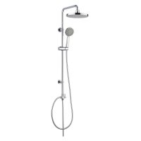 Mereo Sprchová souprava Lila-plastová hlavová sprcha a třípolohová ruční sprcha vč. sprch. baterie 150 mm