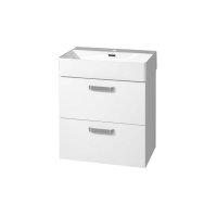 Mereo Leny, koupelnová skříňka s keramickým umyvadlem 50 cm, bílá  - aktuální náhradou je produkt CN810N