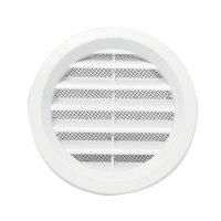 Mřížka větrací kruhová se síťovinou