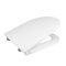 Mereo WC set - Smart flush rimless WC oblé, modul pro sádrokarton, bílé hranaté tlačítko