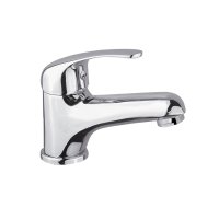 Mereo Umyvadlová stojánková baterie vyšší, Lila, bez výpusti, chrom