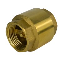 Klum Klapka zpětná, krátká, mosazná