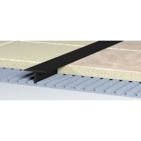 Dělící lišta T komaxit černý, 14 mm, 250 cm