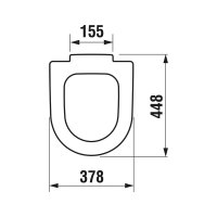 Jika WC sedátko Mio, H8927113000001