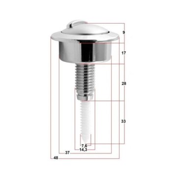 Jika ovládací tlačítko dual flush.