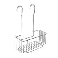 Chrom Line police do sprchy závěsná, na baterii, chrom