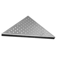 Mereo Rošt Square pro odtokový žlab Triangel, 21x21 cm, nerez