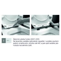 Mereo WC sedátko samozavírací SLIM