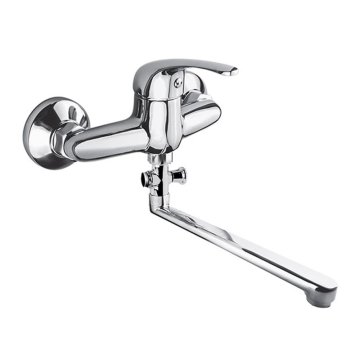 Mereo Nástěnná baterie do byt. jádra, Lila, s plochým ramínkem 300 mm, bez příslušenství