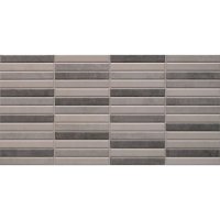 Getmi Vendy dekor 25x50 cm, tesela antracita