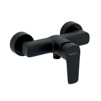 Metalia 58 sprchová baterie, černá, 58061/1,5