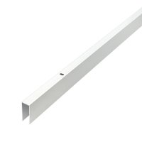 Fixační (stěnový) profil pro CK351xxZ, CK341xxZ, bílý ALU, 185 cm