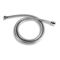 Sprchová hadice kovová dvouzámková 150 cm, chrom