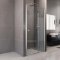 Mereo Sprchové dveře, Fantasy, 80x190 cm, chrom. profily ALU, sklo Čiré, L/P universální provedení