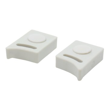 Mereo Dorazy na kouty Kora, Kora Lite, bílé - sada 2 ks (L, P)