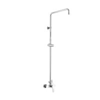 Mereo Nástěnná sprchová baterie Eve 150 mm se sprchovou tyčí bez příslušenství