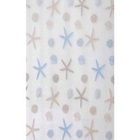 Sprchový závěs 180x200cm, hvězdice