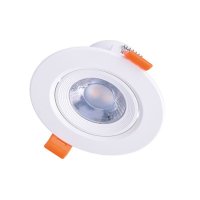 LED podhledové bodové světlo, 5W, 400lm, 4000K, kulaté, bílé