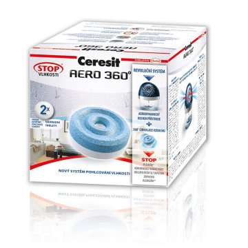 Ceresit AERO 360° Stop vlhkosti, tablety 2x450g