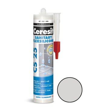 Ceresit CS25 silikon sanitární 280 ml - Barva: Carrara