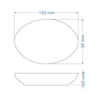 Optima Daira mýdlenka, bílá