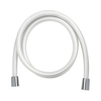 Mereo Sprchová hadice bílá, lesklá 150 cm, systém zabraňující překroucení