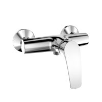 Mereo Sprchová nástěnná baterie, Eve, bez příslušenství, 150 mm, chrom