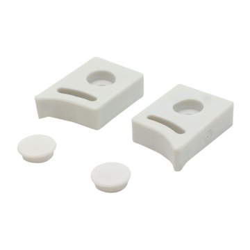 Mereo Dorazy na kouty Kora, Kora Lite, bílé - sada 2 ks (L, P)