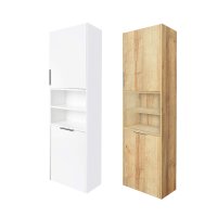 Mereo Vigo, koupelnová skříňka vysoká s košem, 180 cm