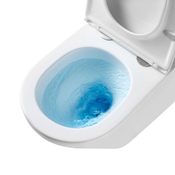 Mereo WC kombi, vario odpad, kapotované, Smart Flush RIMLESS, keramické vč. sedátka