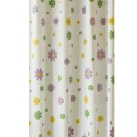 Sprchový závěs 180x200cm, květovaný