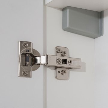 Mereo Leny, koupelnová skříňka vysoká 170 cm, bílá, levá - aktuální náhradou je produkt CN814N