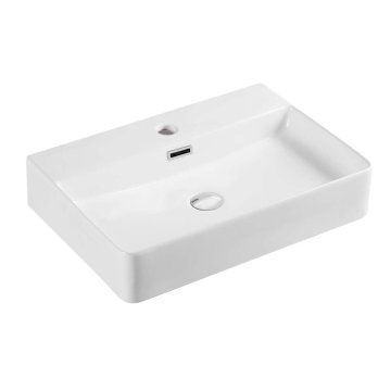 Mereo Leny, koupelnová skříňka s keramickým umyvadlem 60 cm, bíla
