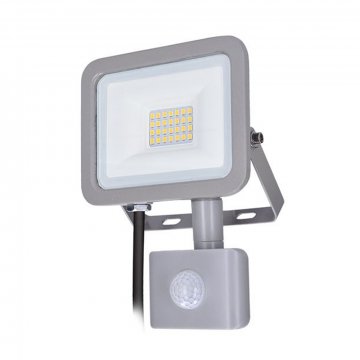 LED reflektor Home se sensorem, 20W, 1500lm, 4000K, IP44, šedý