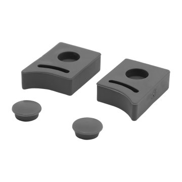 Mereo Dorazy na kouty Kora, Kora Lite, šedé - sada 2 ks (L, P)