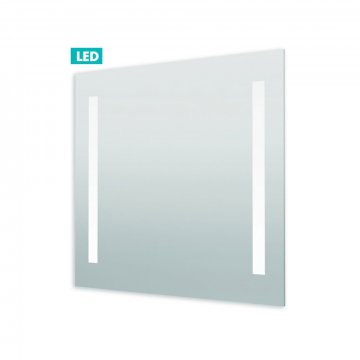 Zrcadlo s LED osvětlením 80x70 cm, ZIL8070LEDS