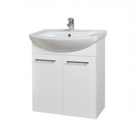 Zenon skříňka včetně umyvadla 55 cm, bílá, KZ55.1.1Z