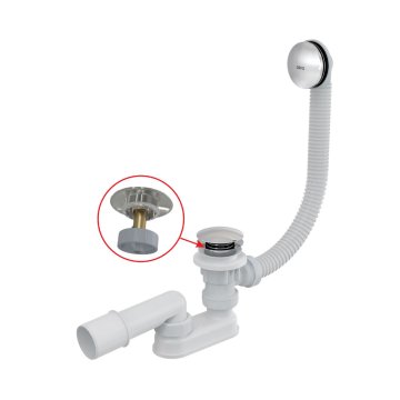 Alcaplast vanový sifon, click-clack, A504CKM