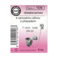 Sada k vanovému sifonu s přepadem, č. 106