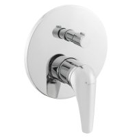 Optima Duela vanová baterie včetně podomítkového tělesa, chrom, DU215