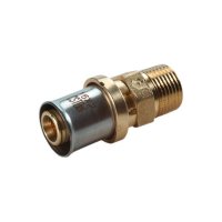 Giacomini přechod lisovací s vnějším závitem, 18x1/2"